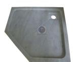  Marbre Blanc Bac A Douche Angle 90 x 90 cm