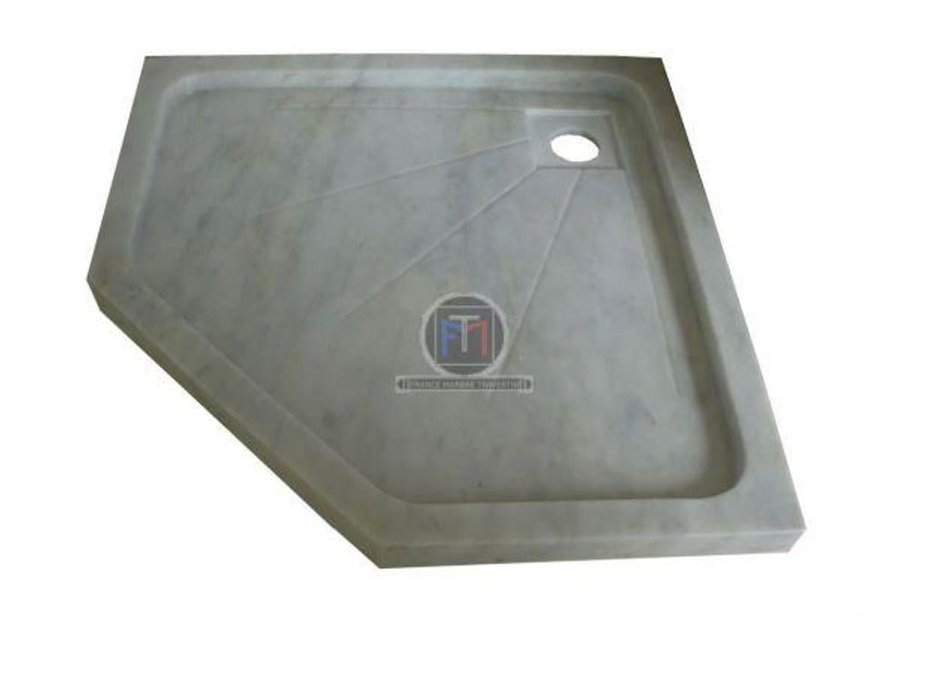 Décoration - art Var Forcalqueiret - 83136 - Photos Vivastreet Marbre Blanc Bac A Douche Angle 90 x 90 cm