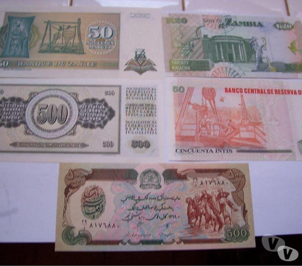 Collection Vendée Soullans - 85300 - Photos Vivastreet 10 BILLETS ETRANGER NEUF