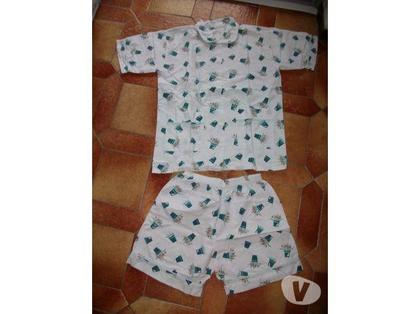 Vêtements occasion Bouxwiller Bas-Rhin - Photos Vivastreet Pyjashort Blanc Imprimé T40-42