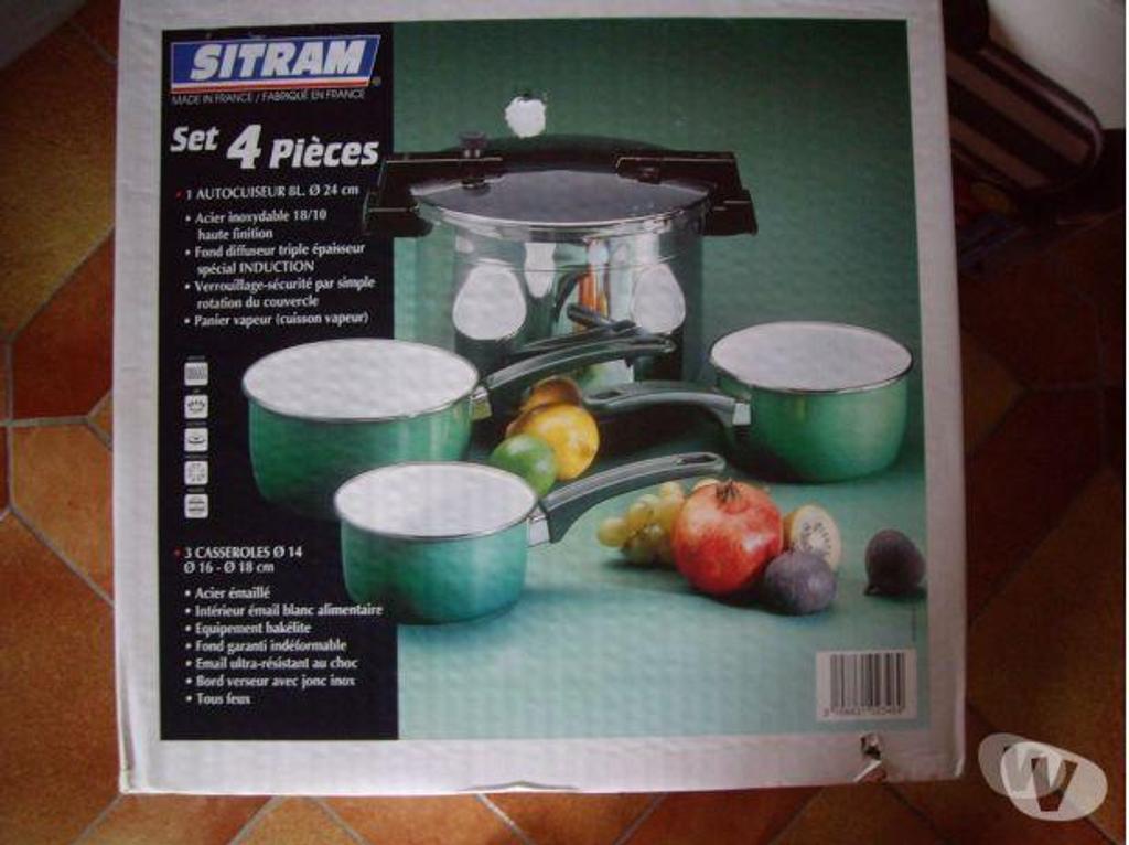 Ameublement & art de la table Bas-Rhin Bouxwiller - 67330 - Photos Vivastreet Set de 4 pièces Sitram :Autocuiseur & 3 casseroles
