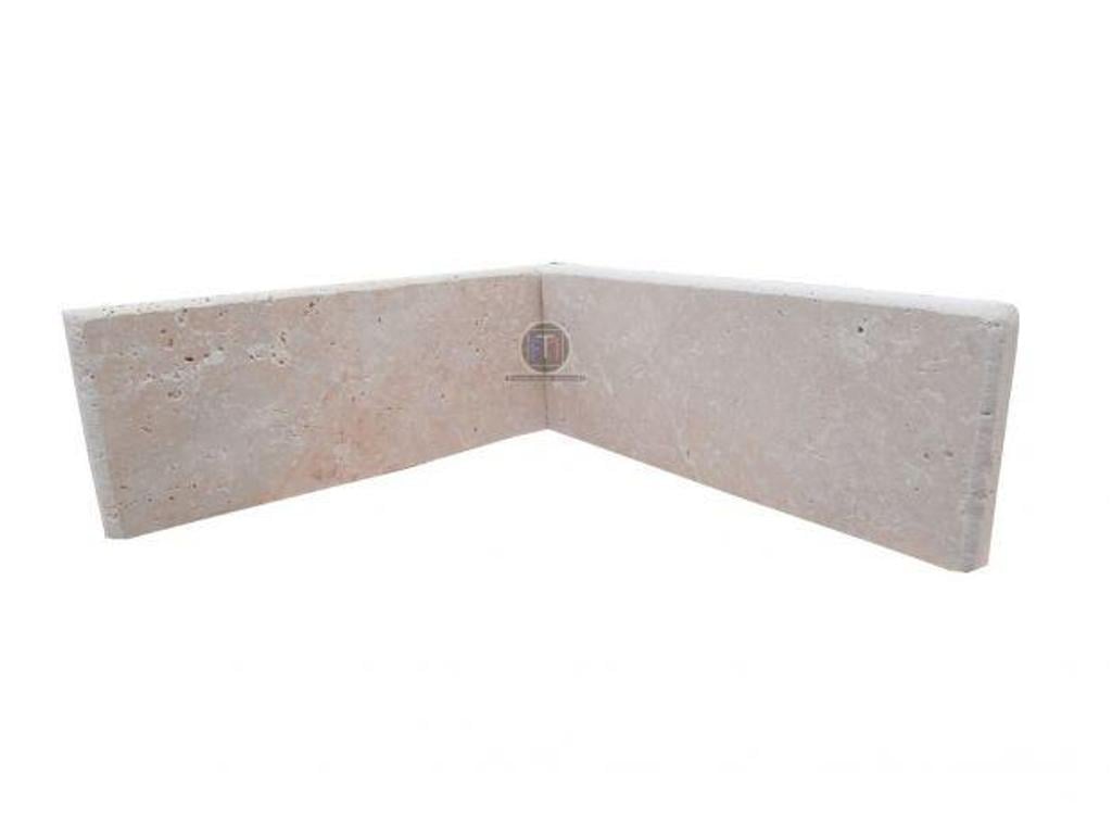 Décoration - art Var Forcalqueiret - 83136 - Photos Vivastreet Travertin Classique Clair Plinthes 20,3 x 8 cm