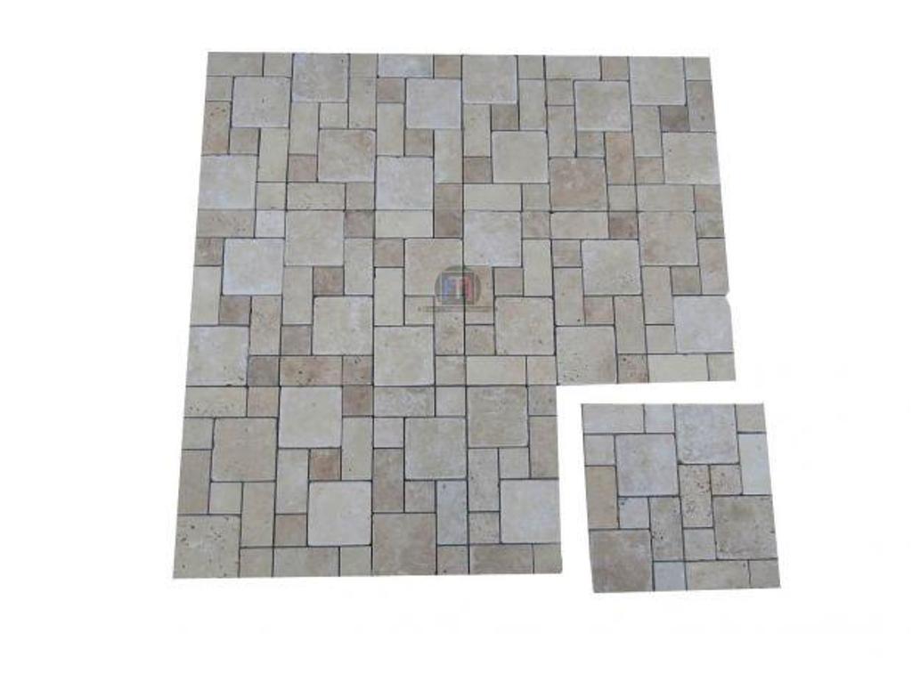  Var Forcalqueiret - 83136 - Photos Vivastreet Travertin Classique Beige Mosaïque sur filet 30,5 x 30,5 c