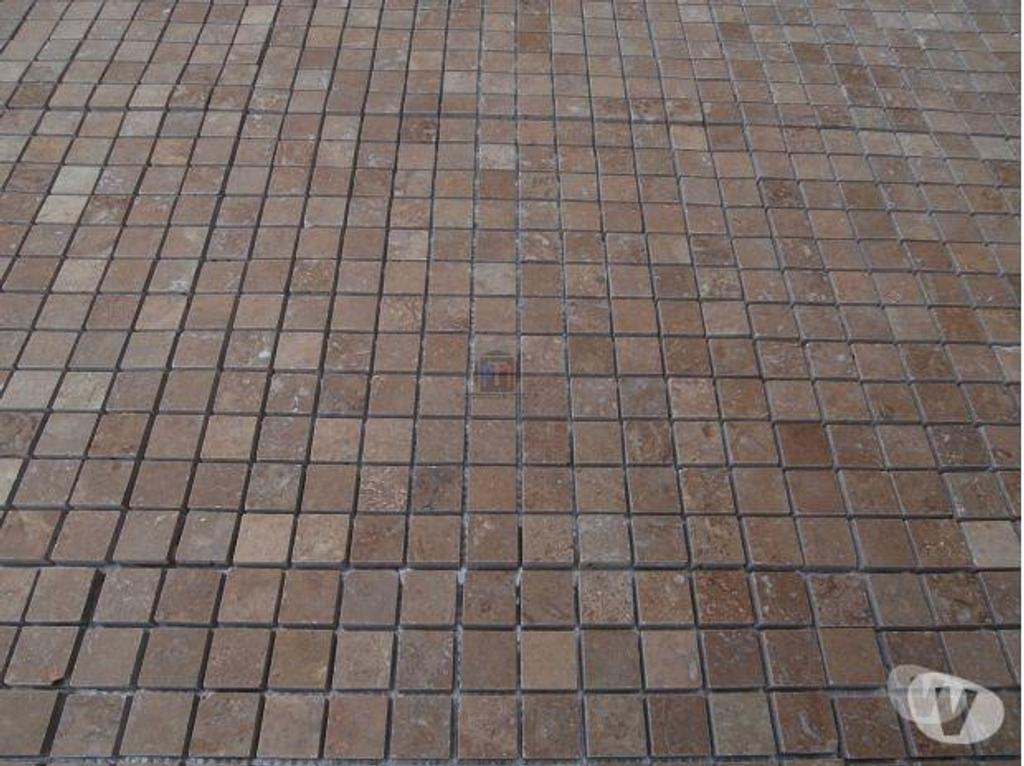  Var Forcalqueiret - 83136 - Photos Vivastreet Travertin Noce Marron Mosaïque sur filet 30,5 x 30,5 cm