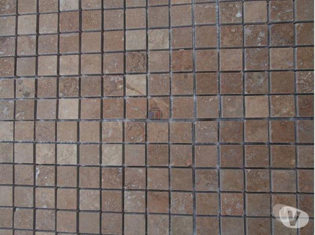  Var Forcalqueiret - 83136 - Photos Vivastreet Travertin Noce Marron Mosaïque sur filet 30,5 x 30,5 cm