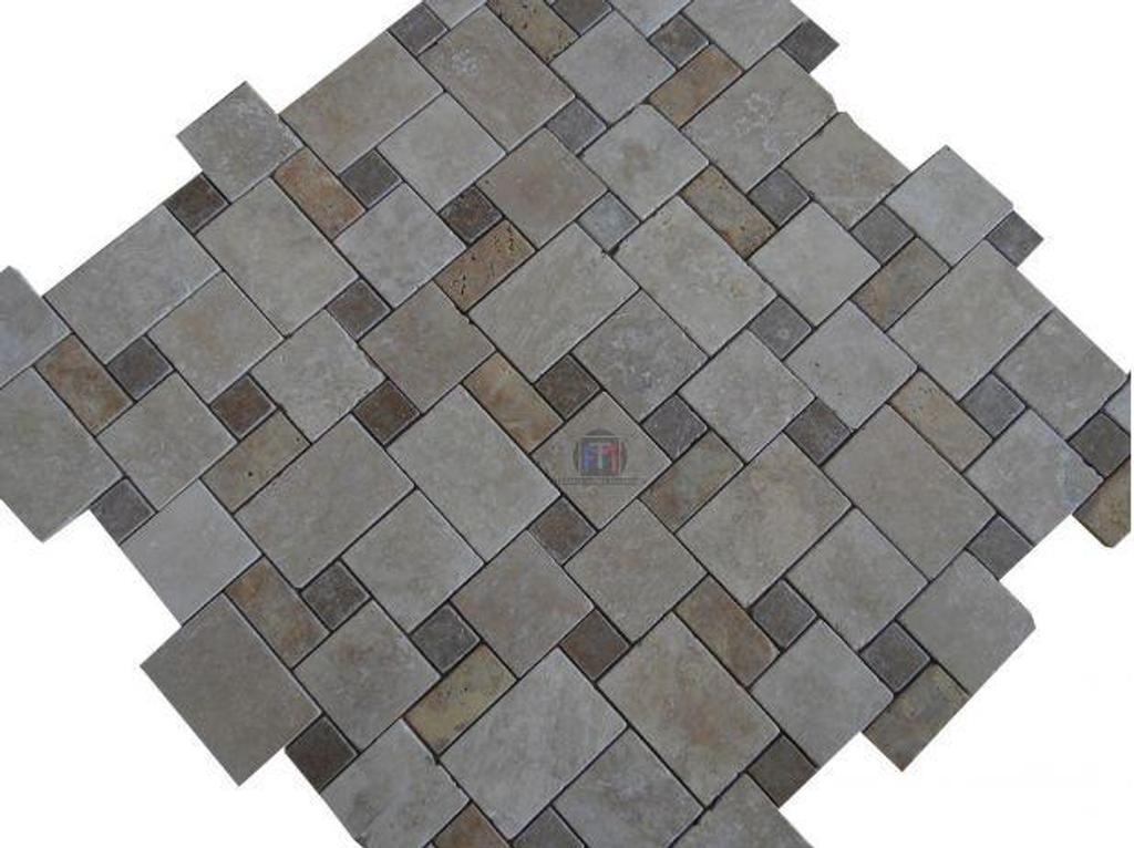  Var Forcalqueiret - 83136 - Photos Vivastreet Travertin Mixte Mosaïque Model Big Opus Romain