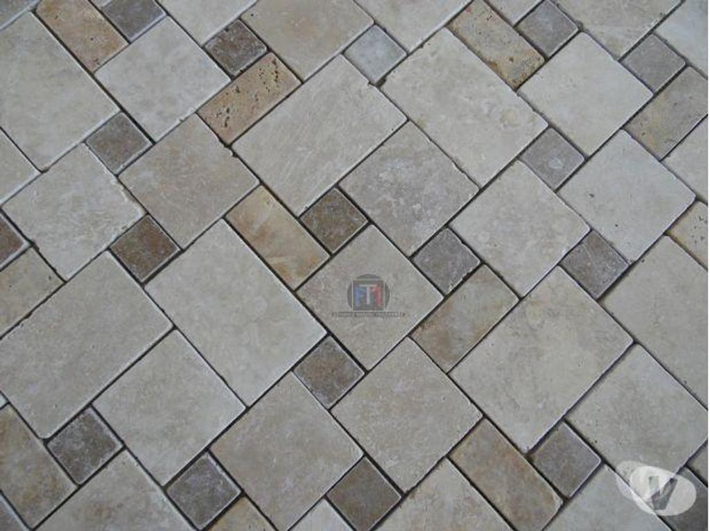  Var Forcalqueiret - 83136 - Photos Vivastreet Travertin Mixte Mosaïque Model Big Opus Romain