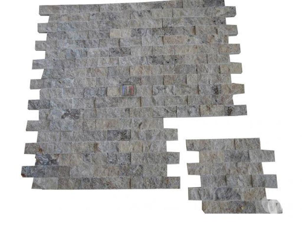  Var Forcalqueiret - 83136 - Photos Vivastreet Travertin Gris Silver Mosaïque sur filet 30,5 x 30,5 cm