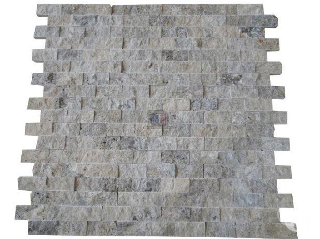  Var Forcalqueiret - 83136 - Photos Vivastreet Travertin Gris Silver Mosaïque sur filet 30,5 x 30,5 cm