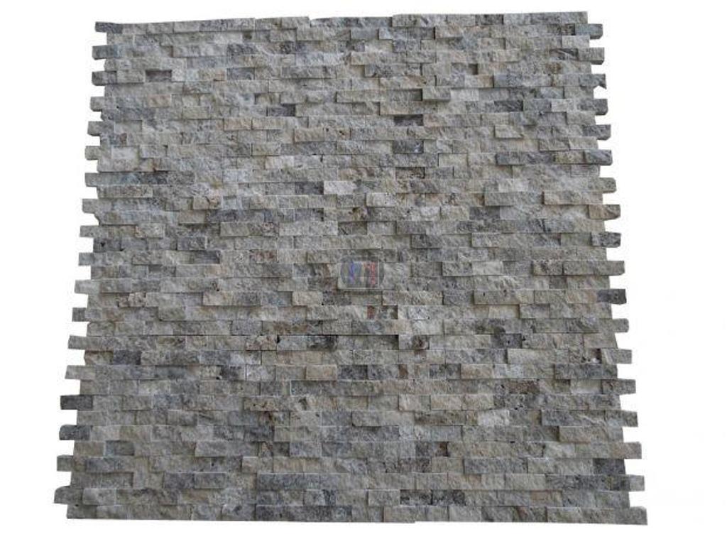  Var Forcalqueiret - 83136 - Photos Vivastreet Travertin Gris Silver Mosaïque sur filet 30,5 x 30,5 cm