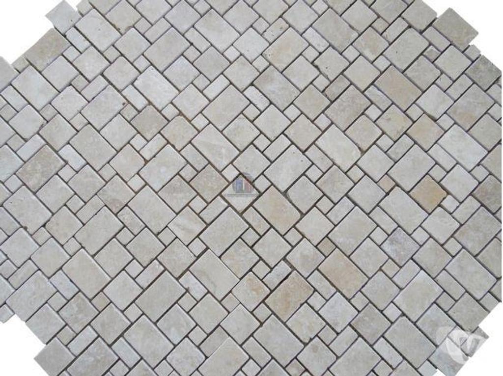  Var Forcalqueiret - 83136 - Photos Vivastreet Travertin Classique Beige Mosaïque sur filet 30,5 x 30,5cm
