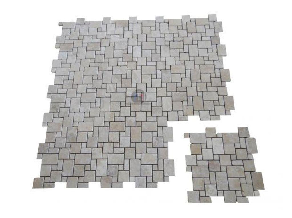  Var Forcalqueiret - 83136 - Photos Vivastreet Travertin Classique Beige Mosaïque sur filet 30,5 x 30,5cm