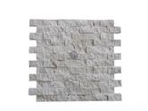 Travertin Classique Clair Mosaïque sur filet 30,5 x 30,5 cm