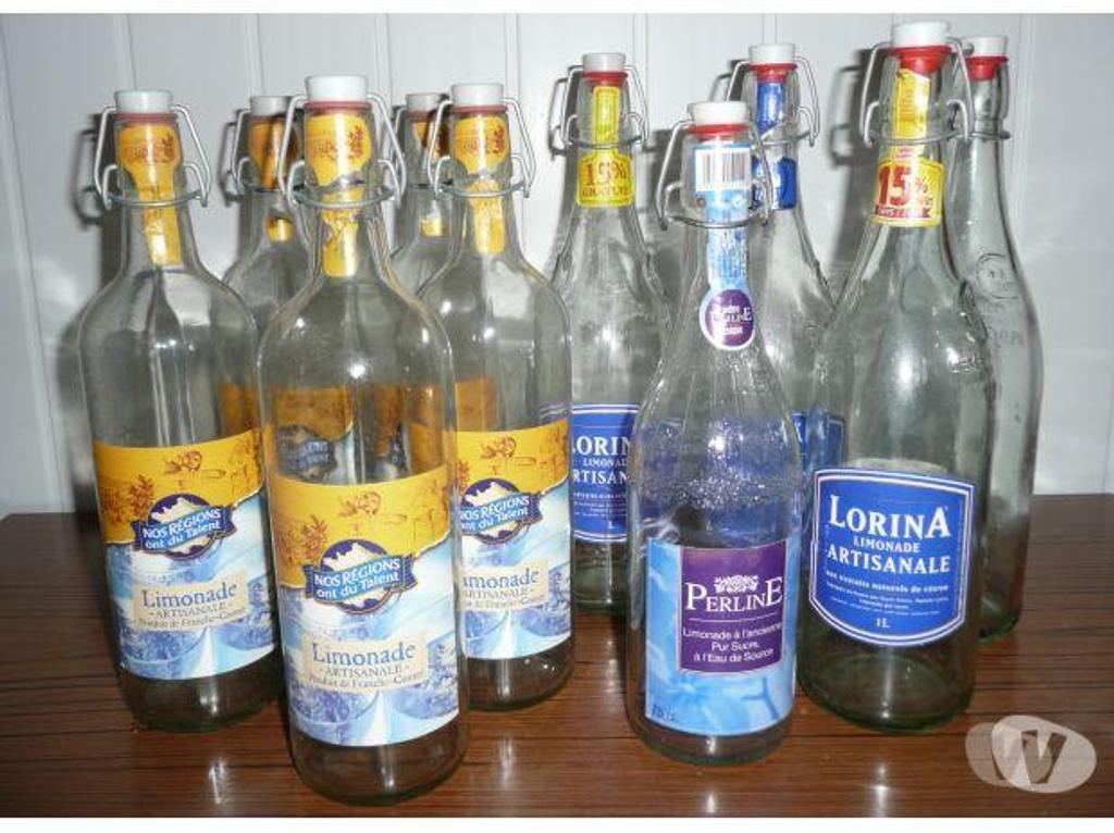 Ameublement & art de la table Seine-et-Marne Meaux - 77100 - Photos Vivastreet BOUTEILLES LIMONADES en verre