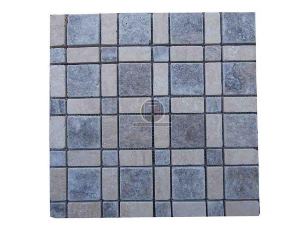  Var Forcalqueiret - 83136 - Photos Vivastreet Travertin Gris Silver - Classique Mosaïque sur filet 