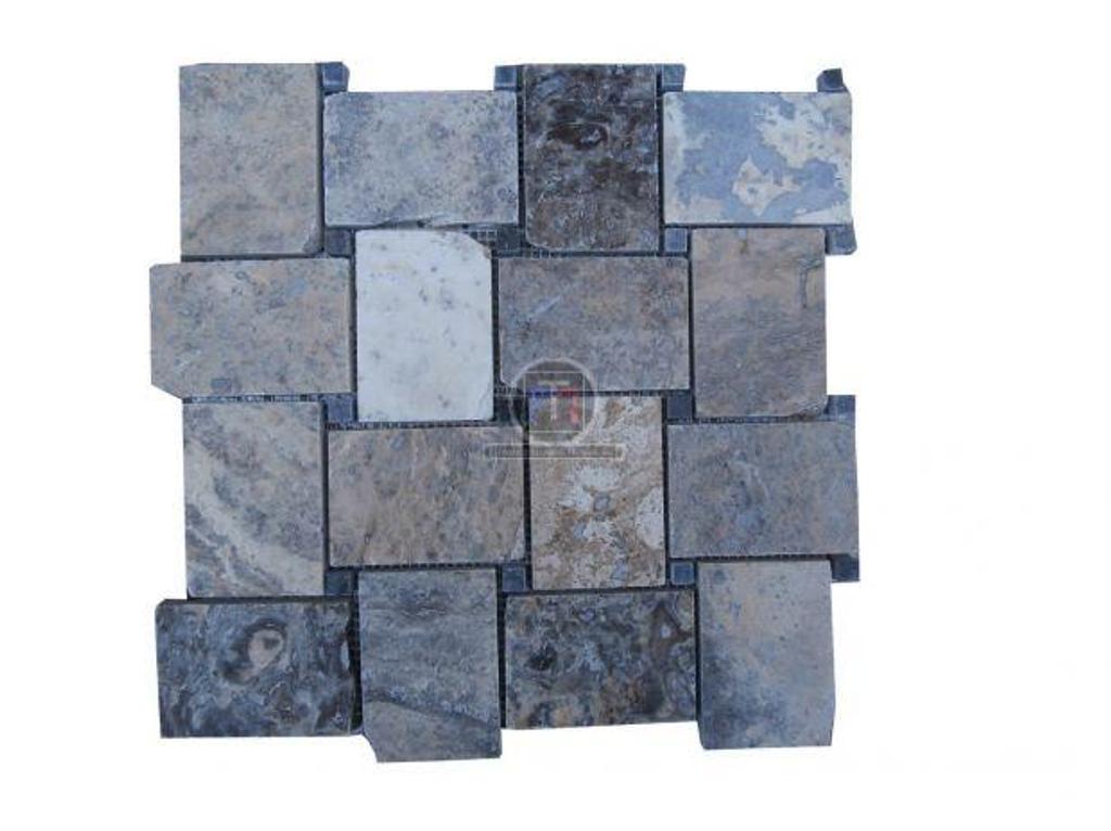  Var Forcalqueiret - 83136 - Photos Vivastreet Travertin Gris Silver Mosaïque sur filet 30,5x30,5 cm