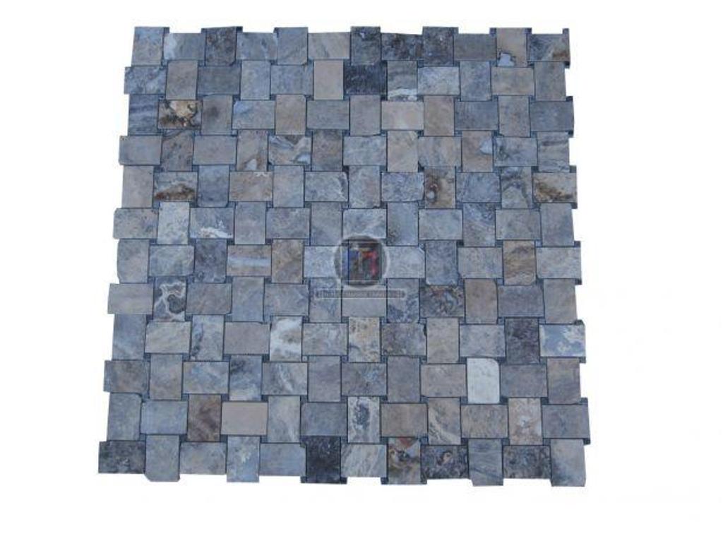  Var Forcalqueiret - 83136 - Photos Vivastreet Travertin Gris Silver Mosaïque sur filet 30,5x30,5 cm