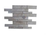 Travertin Classique Beige Mosaïque sur filet 30,5 x 30,5 cm