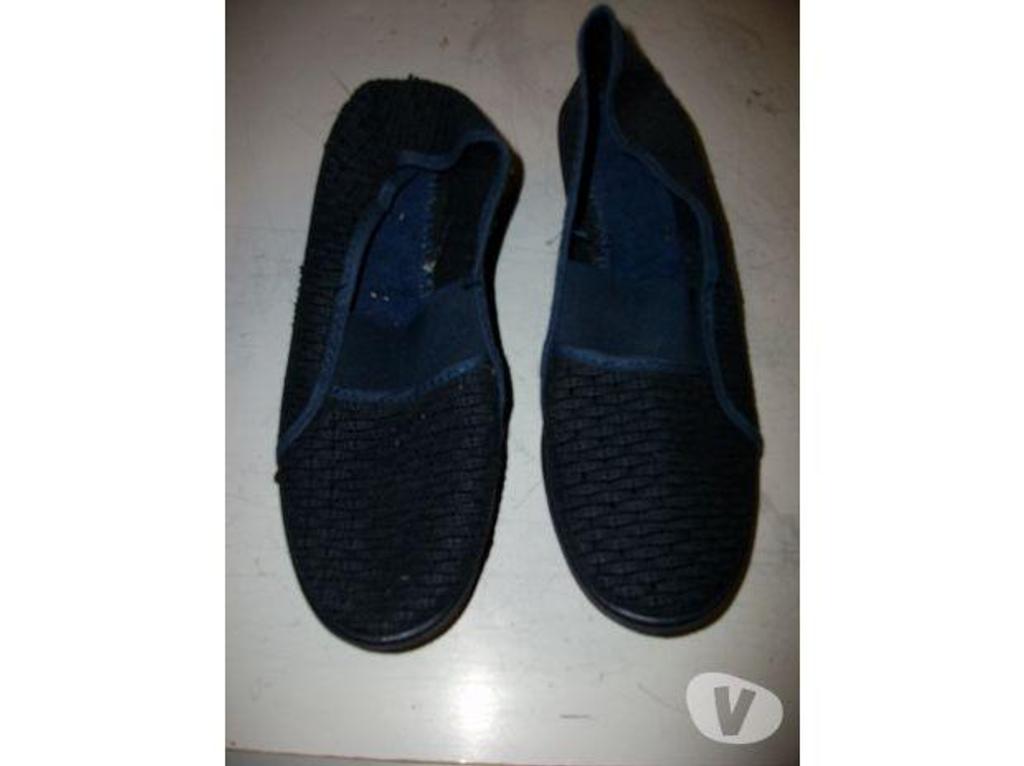 Chaussures Bas-Rhin Bouxwiller - 67330 - Photos Vivastreet Ballerines Toiles tissées Marine pt 38-neuves