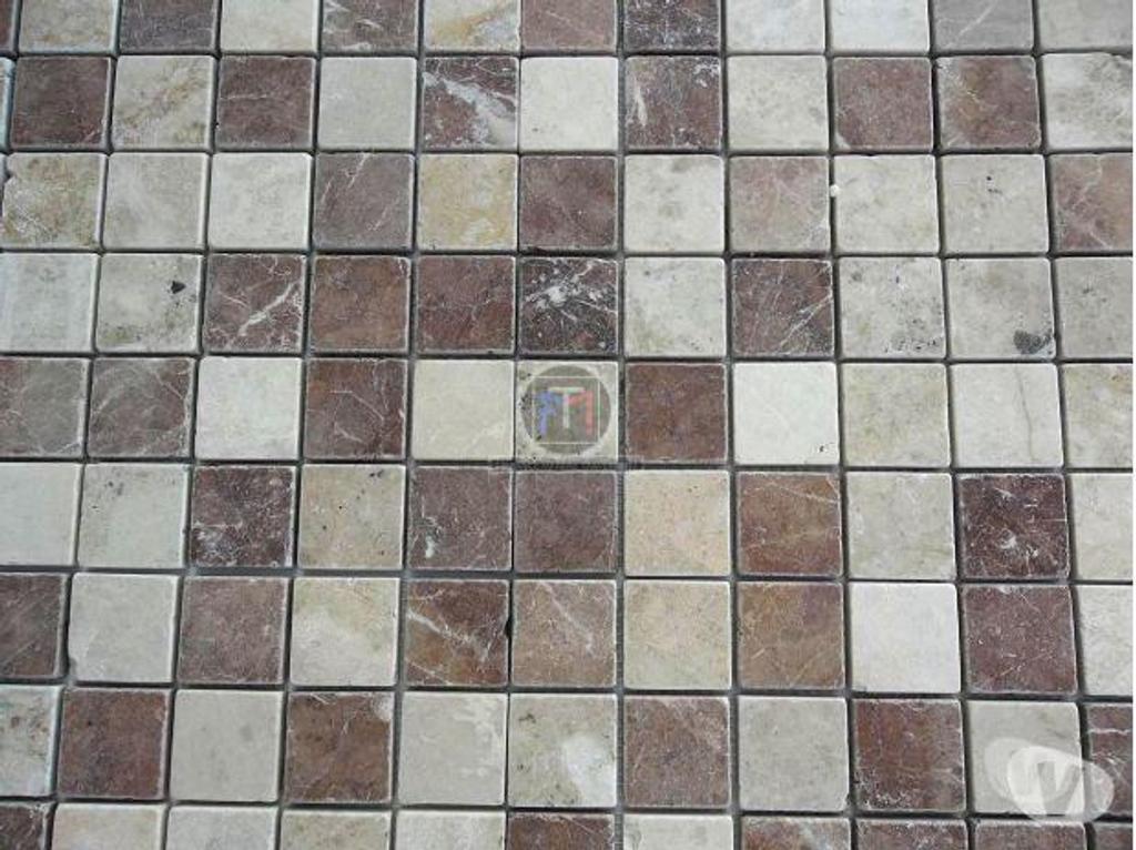  Var Forcalqueiret - 83136 - Photos Vivastreet Marbre Beige - Rouge Mixte Mosaïque sur filet 