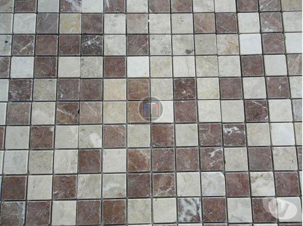  Var Forcalqueiret - 83136 - Photos Vivastreet Marbre Beige - Rouge Mixte Mosaïque sur filet 