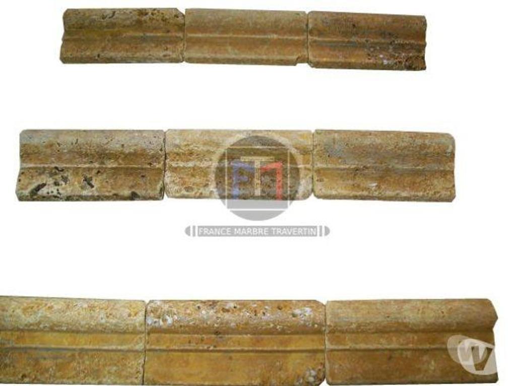  Var Forcalqueiret - 83136 - Photos Vivastreet Travertin Jaune Or Moulure Ogee 1 Model 10 x 4,5 cm