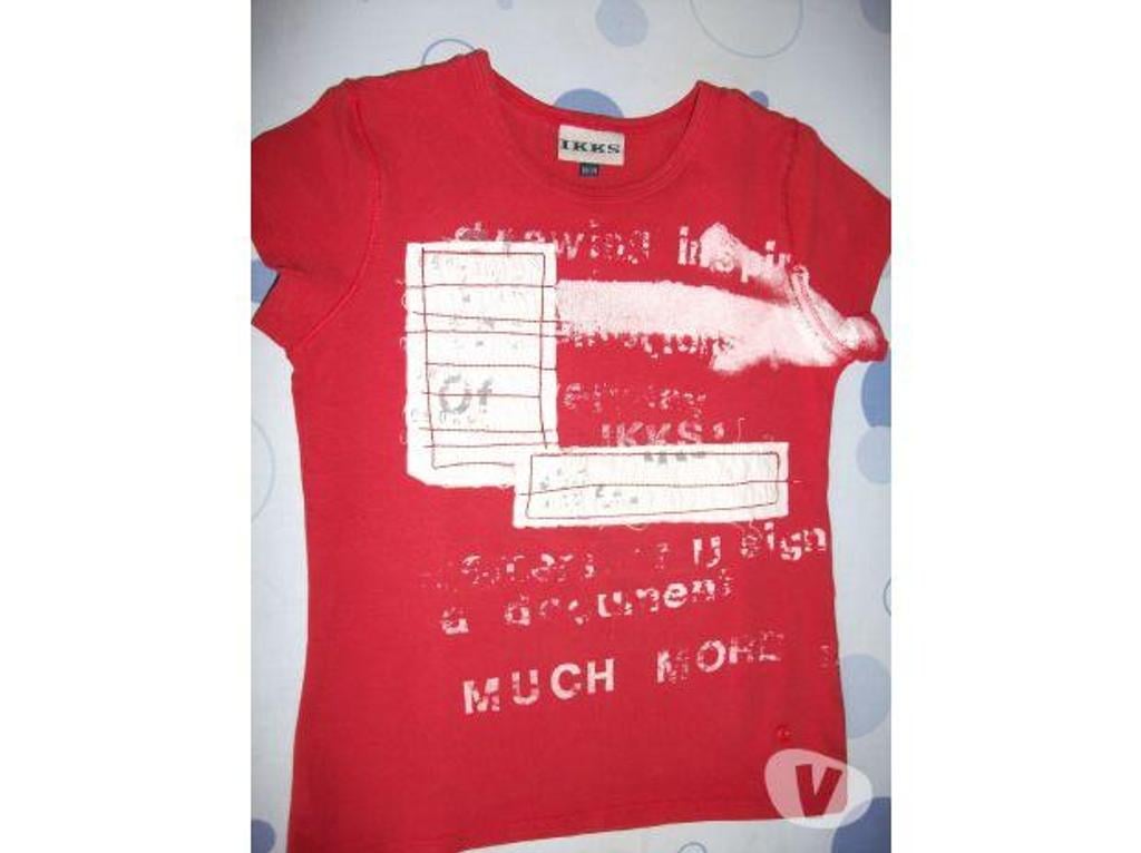 Vêtements occasion Haut-Rhin Neuf Brisach - 68600 - Photos Vivastreet Tshirt taille 8 ans IKKS