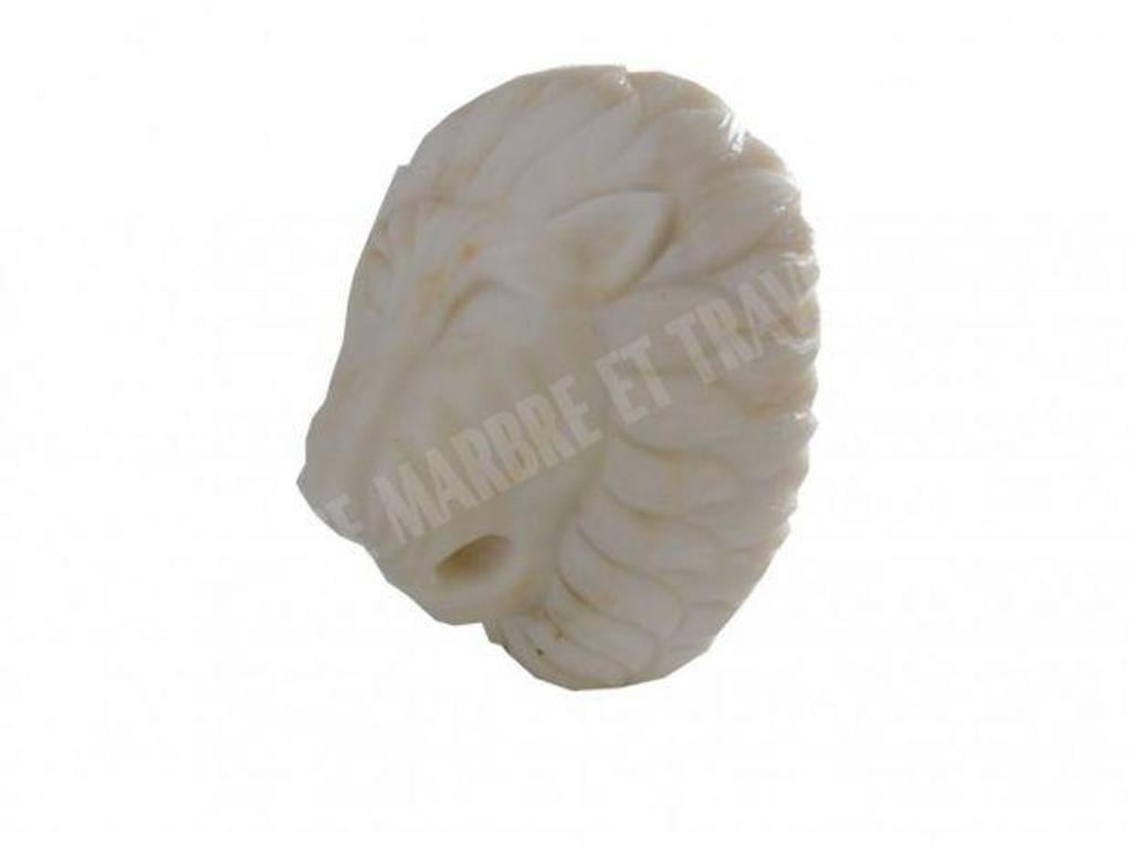 Décoration - art Var Forcalqueiret - 83136 - Photos Vivastreet Marbre Blanc Afyon Tête de Lion Sculpture 40 x 50 cm