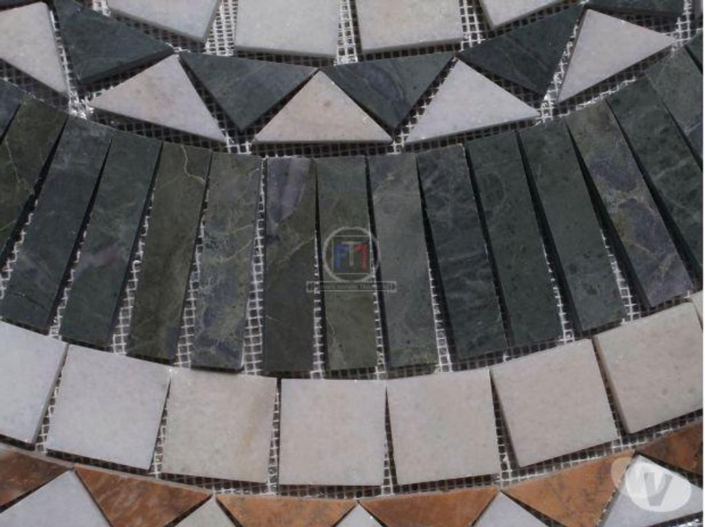 Décoration - art Var Forcalqueiret - 83136 - Photos Vivastreet Marbre Mixte Rosaces Rond 100 cm Diamètre