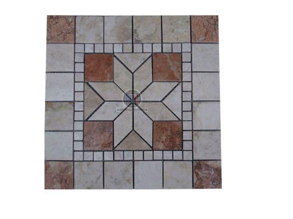 Décoration - art Var Forcalqueiret - 83136 - Photos Vivastreet Marbre Beige - Rouge Petit Rosaces 30,5x30,5 cm