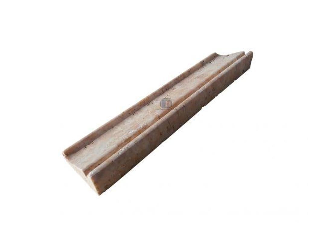 Décoration - art Var Forcalqueiret - 83136 - Photos Vivastreet Travertin Jaune Scabos Moulure Crown 30,5 x 6,5 cm