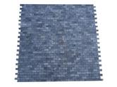  Pierre Blue Stone Turc Mosaïque sur filet 30,5 x 30,5 cm