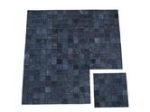  Pierre Blue Stone Turc Mosaïque sur filet 30,5 x 30,5 cm