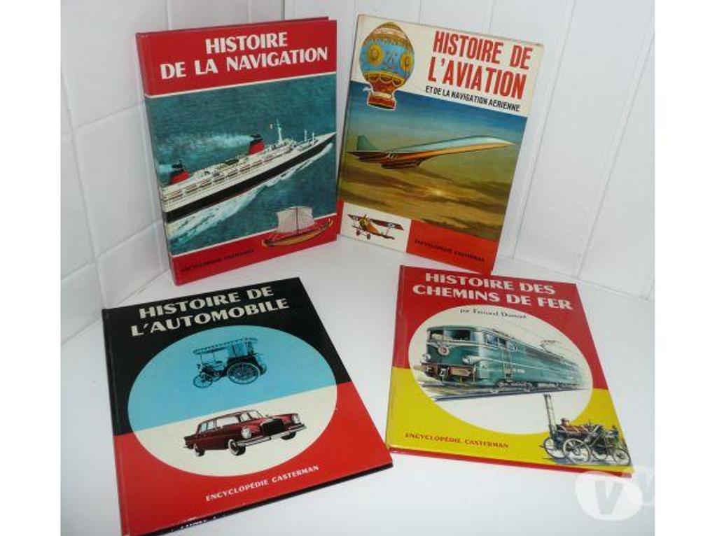 Livres occasion Seine-et-Marne Meaux - 77100 - Photos Vivastreet HISTOIRE DES CHEMINS DE FER- L'AUTOMOBILE-NAVIGATION AERIENN