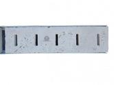 Travertin grille caniveau+PVC modèle rainure 13 cm