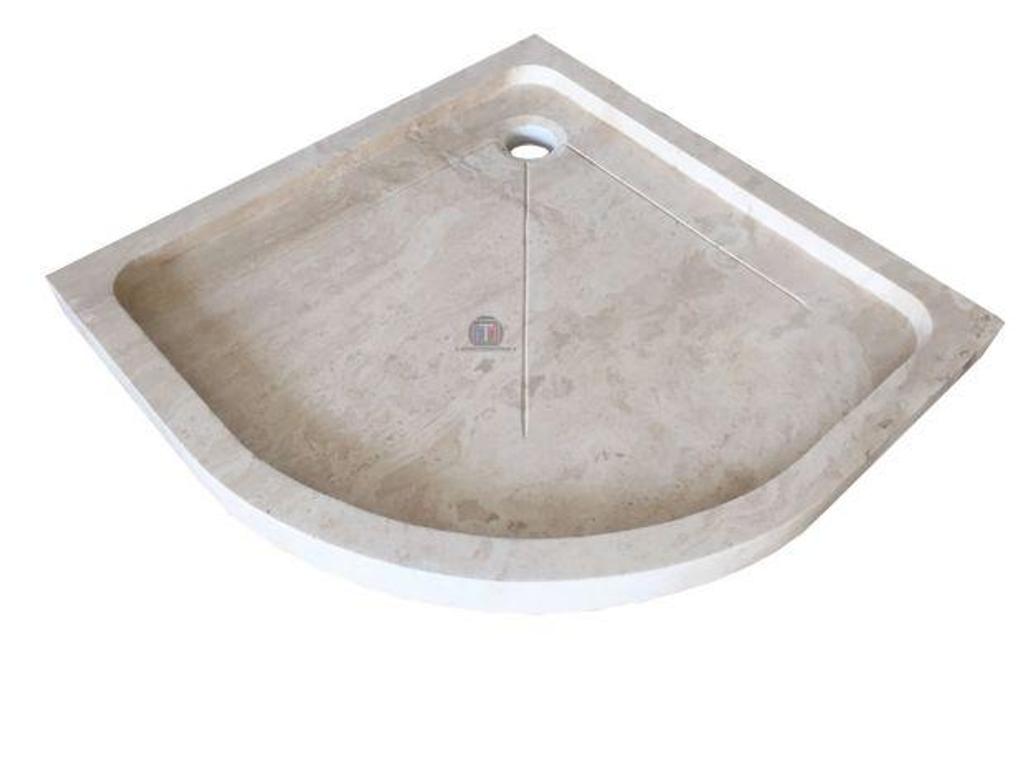 Décoration - art Var Forcalqueiret - 83136 - Photos Vivastreet Travertin Classique Classique Bac A Douche Angle 80 x 80 cm