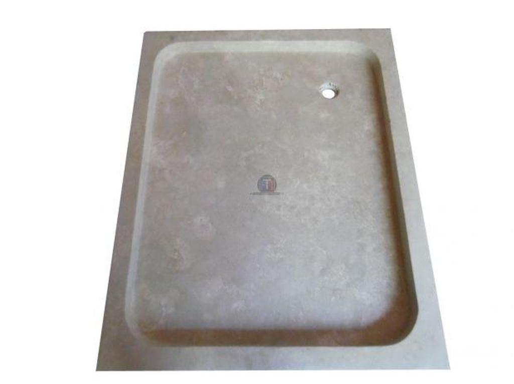 Décoration - art Var Forcalqueiret - 83136 - Photos Vivastreet Travertin Classique Beige Bac A Douche 100 x 90 cm