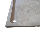  Travertin Classique Beige Bac A Douche 90 x 90 cm