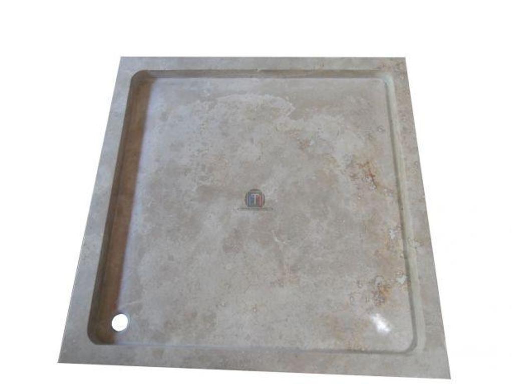 Décoration - art Var Forcalqueiret - 83136 - Photos Vivastreet Travertin Classique Beige Bac A Douche 90 x 90 cm