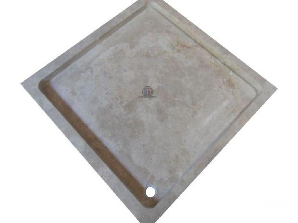 Décoration - art Var Forcalqueiret - 83136 - Photos Vivastreet Travertin Classique Beige Bac A Douche 90 x 90 cm