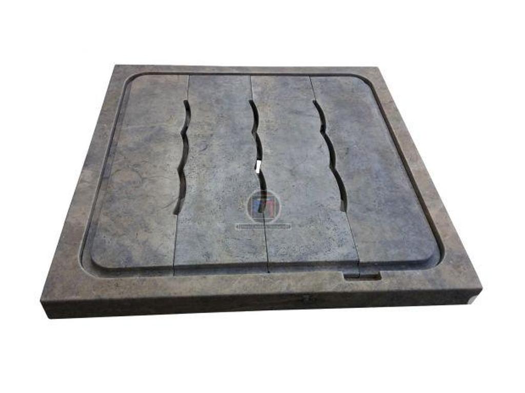 Décoration - art Var Forcalqueiret - 83136 - Photos Vivastreet Travertin Gris Silver Bac A Douche 90x90cm