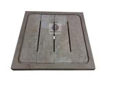 Travertin Classique Beige Bac A Douche 90 x 90 cm