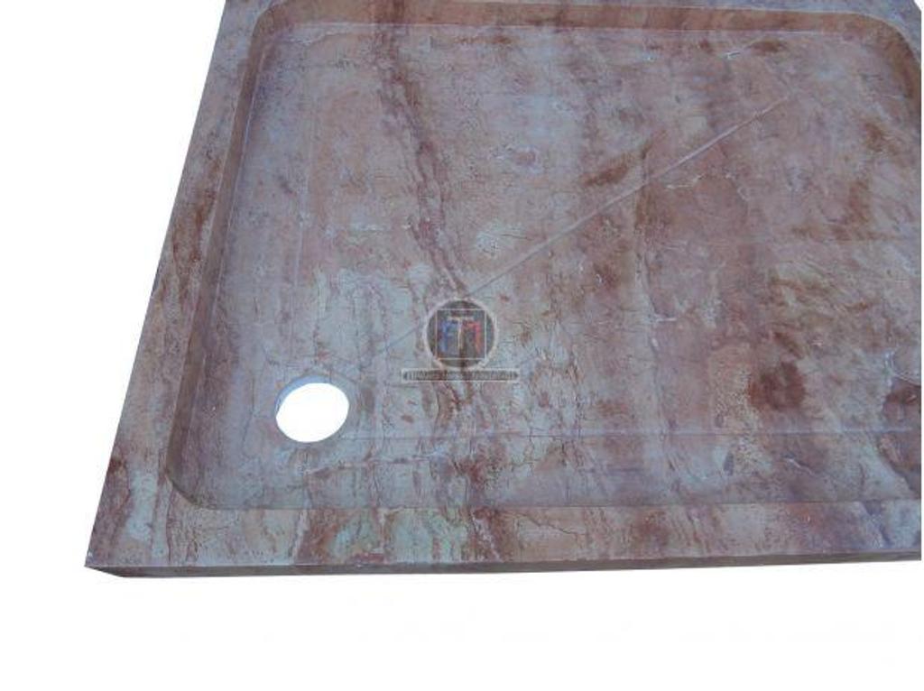 Décoration - art Var Forcalqueiret - 83136 - Photos Vivastreet Travertin Rose Rouge Bac A Douche 130 x 90 cm