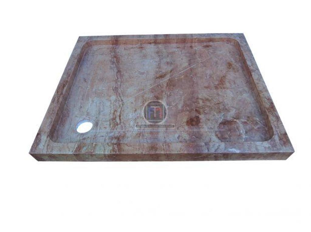 Décoration - art Var Forcalqueiret - 83136 - Photos Vivastreet Travertin Rose Rouge Bac A Douche 130 x 90 cm