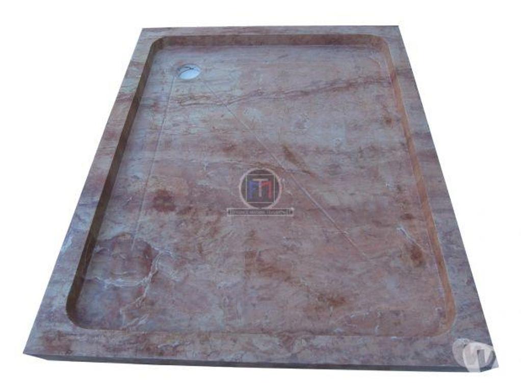 Décoration - art Var Forcalqueiret - 83136 - Photos Vivastreet Travertin Rose Rouge Bac A Douche 130 x 90 cm