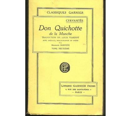 Livres Montauban Tarn-et-Garonne - Photos Vivastreet CERVANTES Don Quichotte de la Manche - Tome 2 - GARNIER 1941