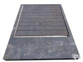  Marbre Noir Bac A Douche 140 x 110 cm