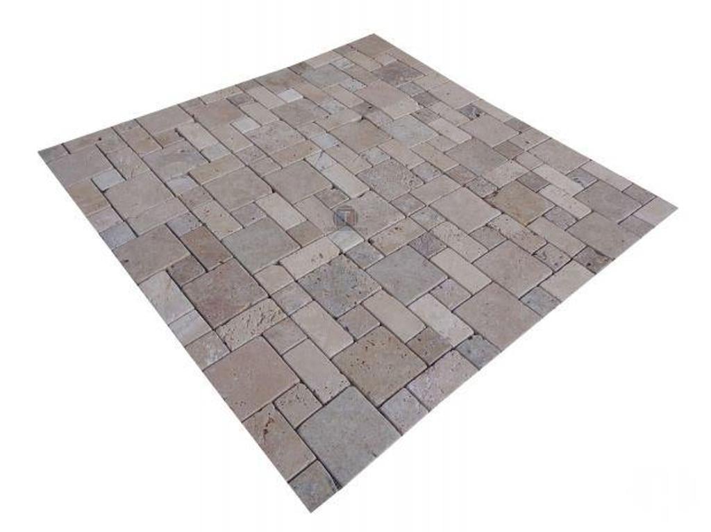  Var Forcalqueiret - 83136 - Photos Vivastreet Travertin Philadelphia Mosaïque sur Filet 30,5 x 30,5 cm