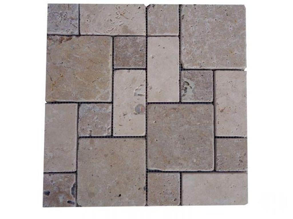  Var Forcalqueiret - 83136 - Photos Vivastreet Travertin Philadelphia Mosaïque sur Filet 30,5 x 30,5 cm