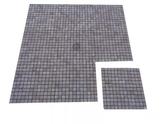  Travertin Noce Marron Mosaïque sur filet 30,5 x 30,5 cm